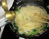 かぶのツナマヨガーリック醤油パスタ♪作り方8写真