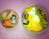 お弁当に☆レンジでオムライス☆作り方8写真