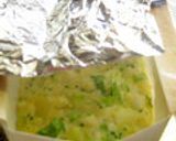 クッキングシート＆トースターで簡単卵焼き作り方3写真