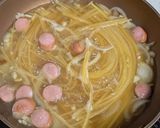 簡単ワンパンで！コンソメマヨパスタ作り方5写真