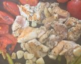 フライパンで出来る鶏胸肉のバジルチキン😋作り方5写真