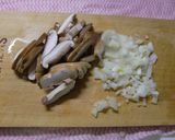 鶏椎茸混ぜご飯作り方1写真