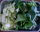 ルクエで★学校給食のこまツナサラダ✽作り方1写真