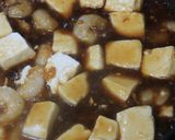 海老と豆腐のオイスターソース煮作り方16写真