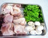 チキンとマッシュソテーオレンジソース作り方1写真