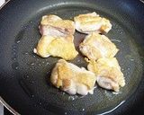 チキンとマッシュソテーオレンジソース作り方2写真