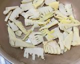 シンプル☆たけのこのオイルパスタ作り方1写真