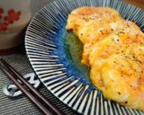 *しっとりささみの明太子&チーズ焼き*作り方4写真
