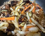 野菜増し麻婆茄子作り方6写真