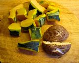 材料も少なく簡単　♪カボチャの煮付け♪作り方1写真