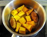 材料も少なく簡単　♪カボチャの煮付け♪作り方3写真