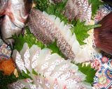 真鯛の刺身、姿造り(湯引き)作り方9写真