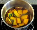 材料も少なく簡単　♪カボチャの煮付け♪作り方5写真