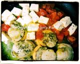 帆立とトマトと豆腐のバターしょうゆソテー作り方4写真