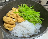 青森発♡山菜みずの煮物(がんもと白滝)作り方3写真