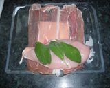 鶏むね肉のパルマハム巻き作り方2写真