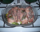 鶏むね肉のパルマハム巻き作り方5写真