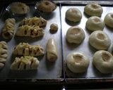 ホシノ天然酵母のあんぱんとウィンナーぱん作り方10写真