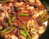 簡単 アスパラとホタルイカのトマトソース作り方7写真