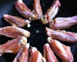 簡単おつまみ☆手羽中のにんにく醤油焼き作り方2写真