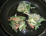 エビと野菜のパリパリかき揚げ作り方4写真
