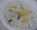 しらたきと茸の寒天入り低カロリースープ作り方4写真