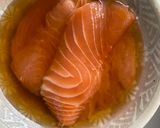 サーモン干貝醬漬け＆イクラ麻辣漬け丼作り方1写真