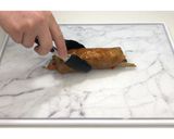 タコ糸なしで！！鶏の八幡巻き★動画あり★作り方37写真