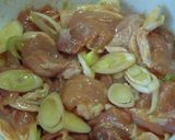 ★ねぎ味噌チキン★作り方1写真