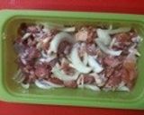 簡単！鷄肉と玉ねぎの蒸し料理作り方3写真