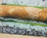 意外と簡単！薔薇の巻き寿司(^^)作り方8写真