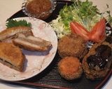 色んな野菜de挽き肉のはさみ揚げ作り方9写真