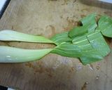 青梗菜と厚揚げのピリ辛炒め作り方1写真