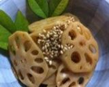 超簡単...たった5分..れんこん煮物風作り方5写真