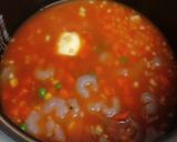 「1日分の野菜」♡えび♡炊飯器ピラフ作り方6写真