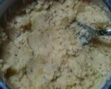 チーズ入りバジル風味のおからポテト★作り方3写真