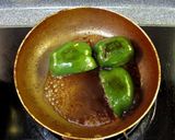 ☆肉詰めピーマンの照り煮焼き☆作り方7写真
