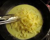 フェトチーネパスタ☆ゴルゴンゾーラソース作り方5写真