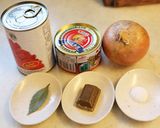 サバ水煮缶とトマト水煮缶でブイヤベース作り方1写真
