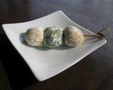 花見団子風！スノーボールクッキー作り方7写真