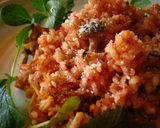 鍋で炊く！✿野菜ジュース　ピラフ✿作り方16写真