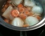 ♣ダシダで簡単＊豆乳スープ♣作り方1写真