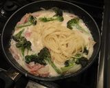 米粉★ブロッコリーの★クリームパスタ作り方6写真