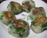 人参入りおから餅のゴマ塩焼き作り方6写真
