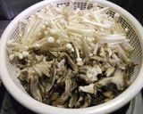 ★えのきと舞茸のオイスターソース風炒め作り方1写真