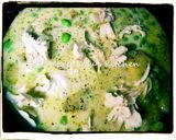 枝豆とじゃがいもの柚子胡椒クリームパスタ作り方5写真