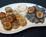 練りごまの黒ポテトサラダ（ハロウィン）作り方7写真