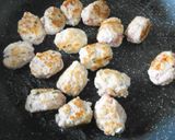 ハーブミートボールとお豆のトマトパスタ作り方4写真