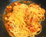 ハーブミートボールとお豆のトマトパスタ作り方9写真