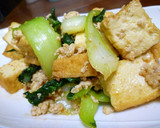 青梗菜と厚揚げのピリ辛炒め作り方11写真